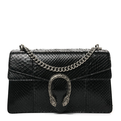 Gucci Snakeskin Small Dionysus Shoulder Bag Black 1 of 7
