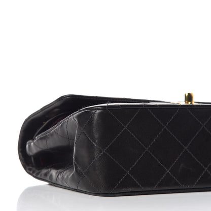 Chanel Lambskin Quilted Small Double Flap Black 5 of 9