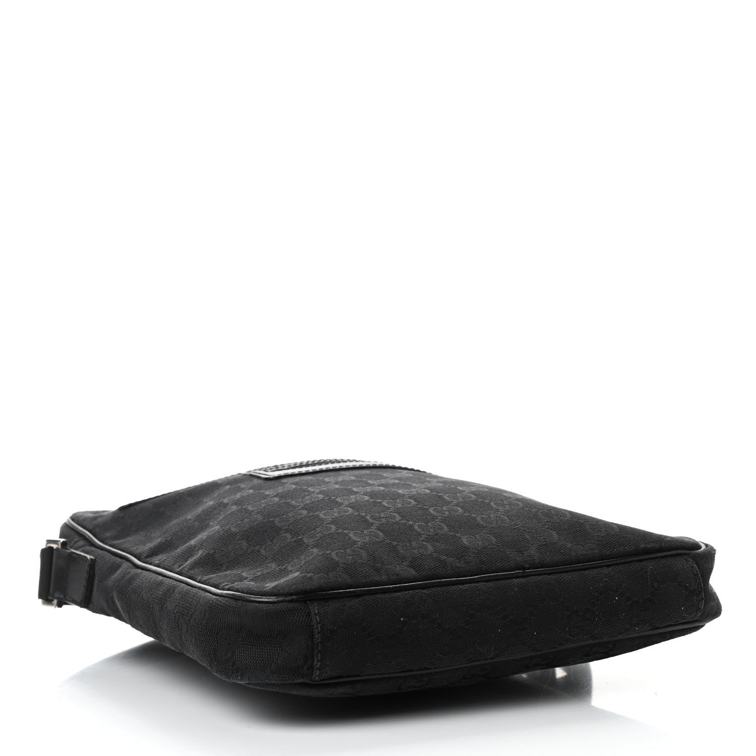Gucci Monogram Messenger Bag Black 3 of 4