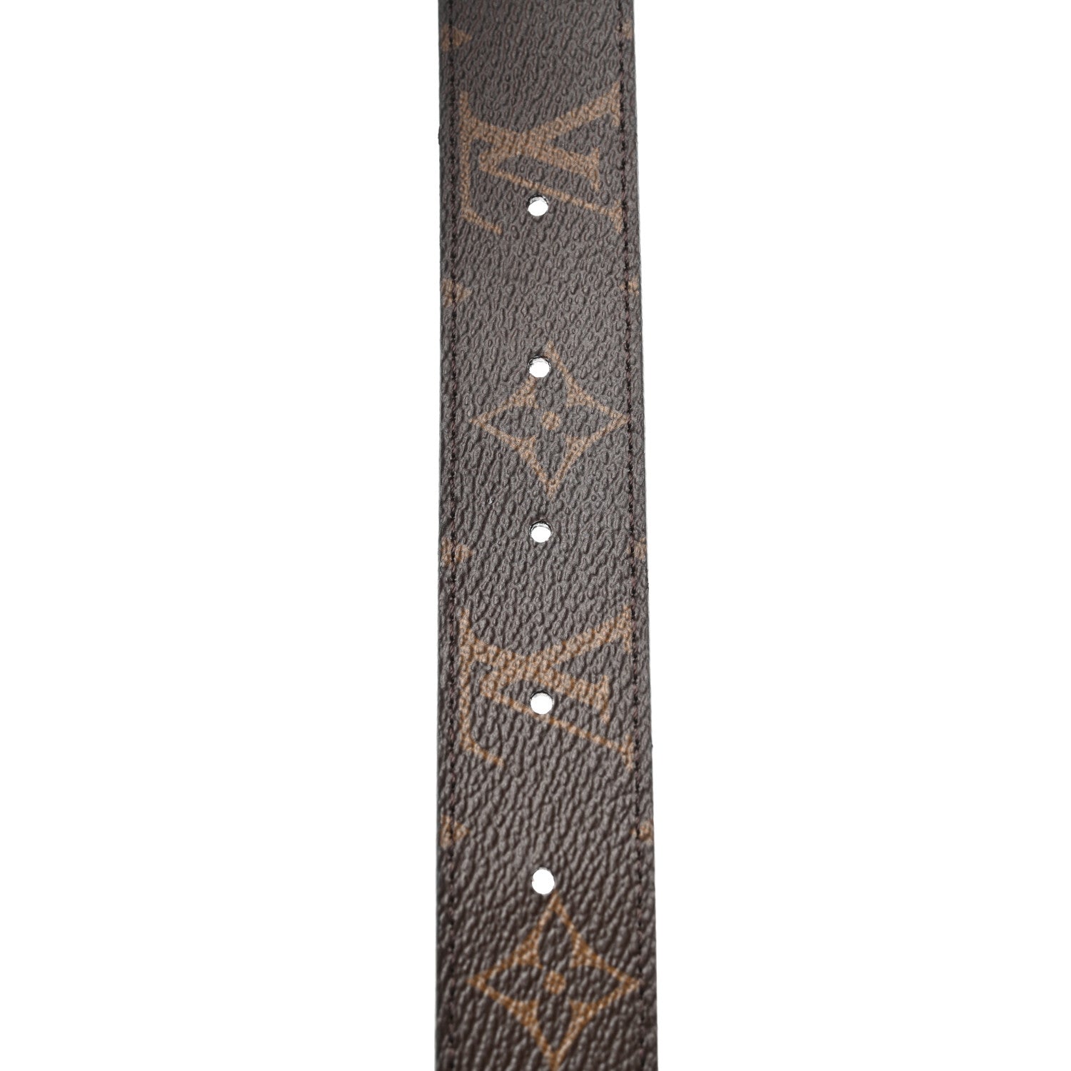 Louis Vuitton Calfskin Monogram 30mm LV Initiales Reversible Belt 75 30 Black 6 of 7