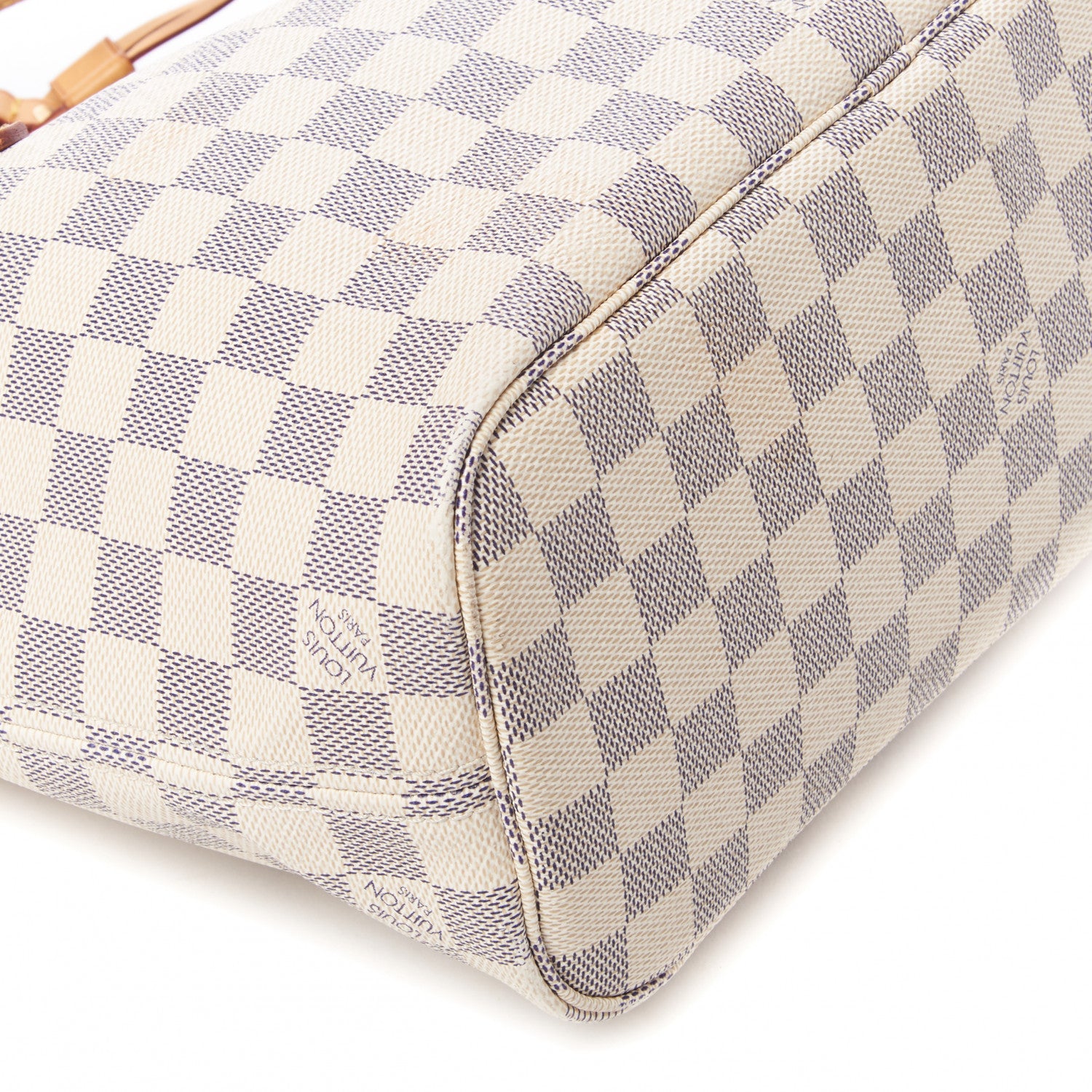 Louis Vuitton Damier Azur Neverfull PM 6 of 9