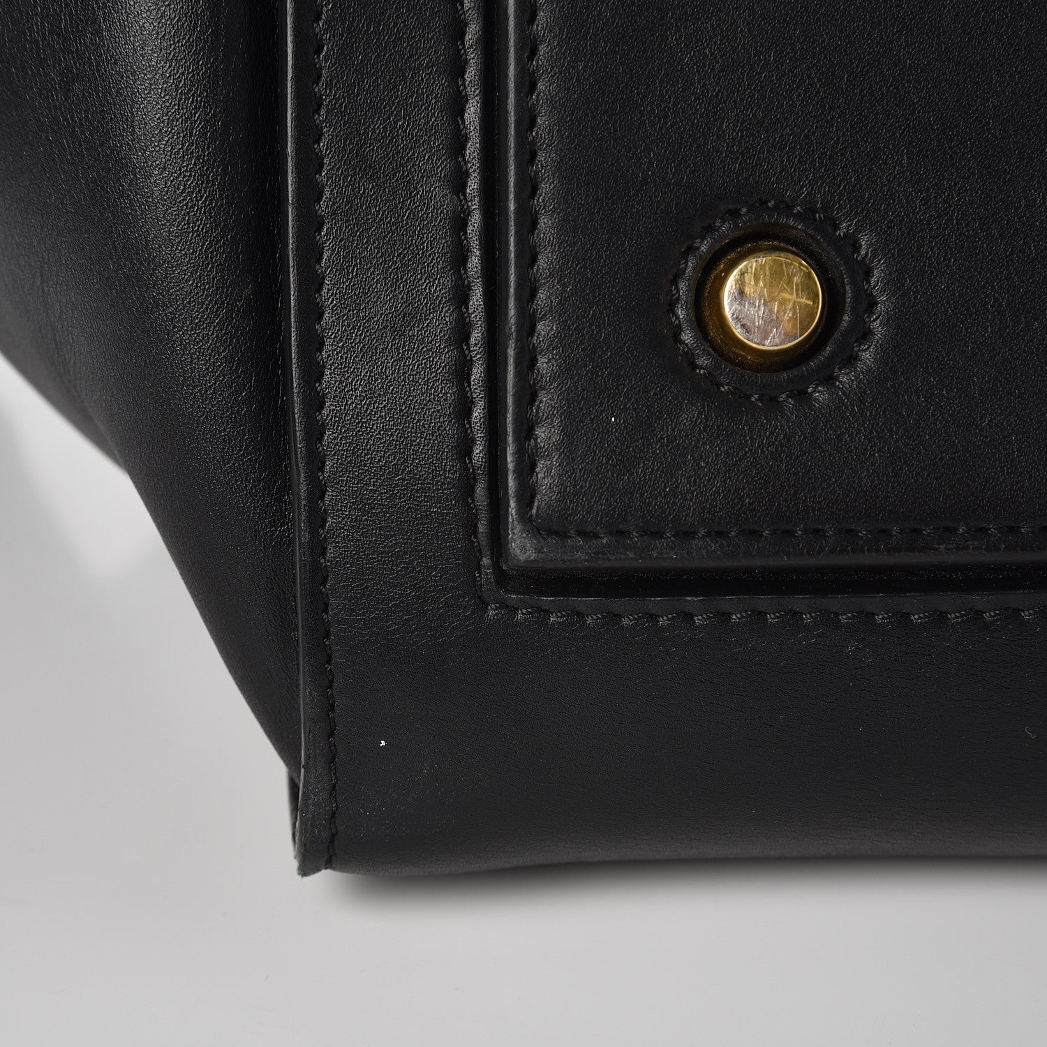 Celine Smooth Calfskin Large Tie Knot Tote Black 14 of 16