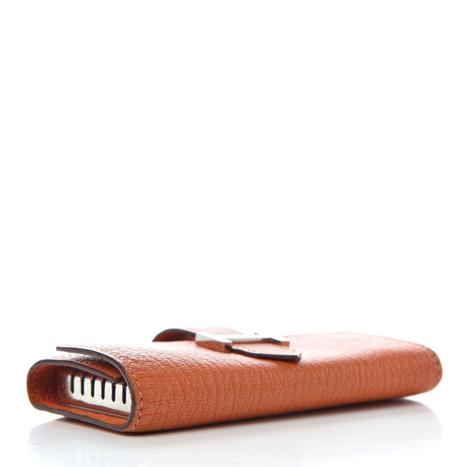 Hermes Chevre Mysore Bearn Multicles 6 Key Holder Orange 4 of 6