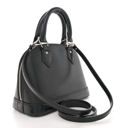 Louis Vuitton Epi Alma BB Black 3 of 15