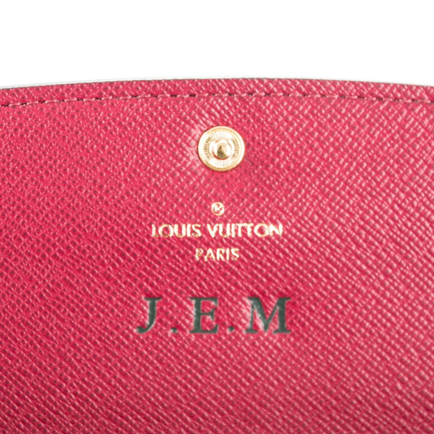 Monogram Emilie Wallet Fuchsia