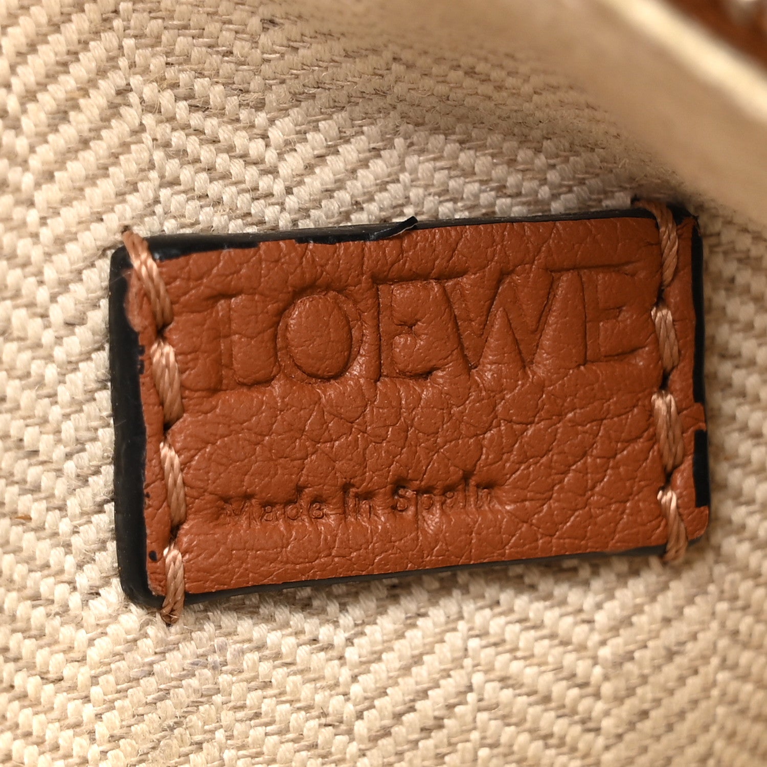 Loewe Calfskin Mini Puzzle Bag Tan 6 of 14