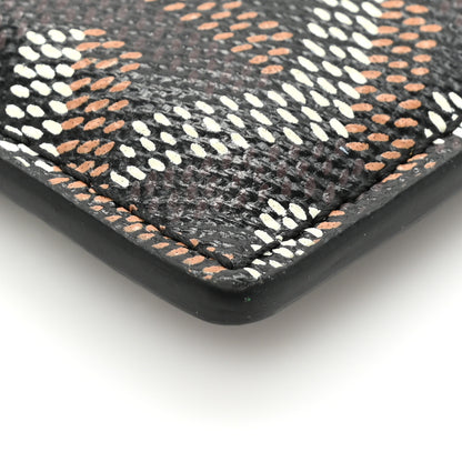 Goyard Goyardine Saint Sulpice Card Holder Black 8 of 9