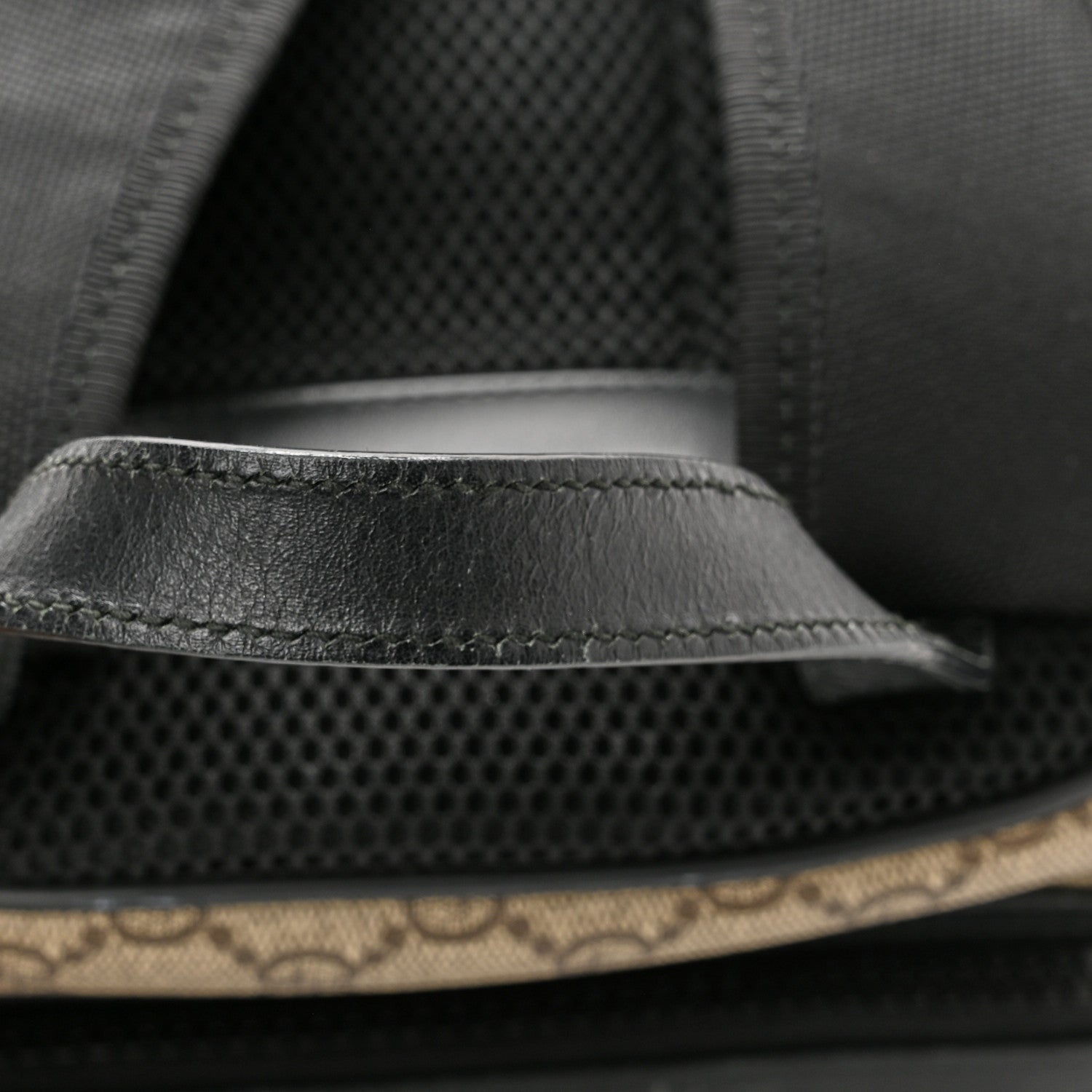 Gucci GG Supreme Monogram Medium Backpack Black 13 of 14