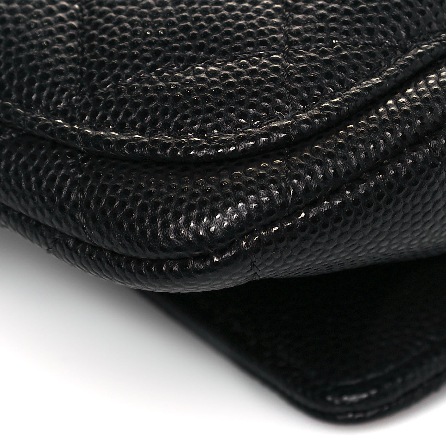 Chanel Caviar Quilted Glasses Case With Chain Black 13 of 14