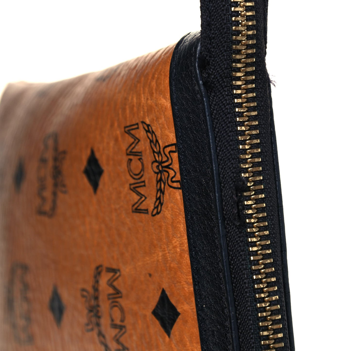 Visetos Mini Pouch Cognac Black