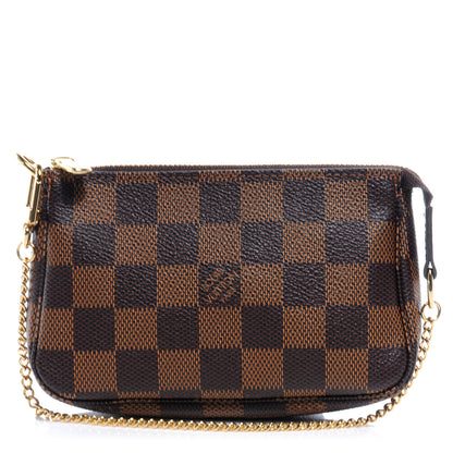 Louis Vuitton Damier Ebene Mini Pochette 1 of 9