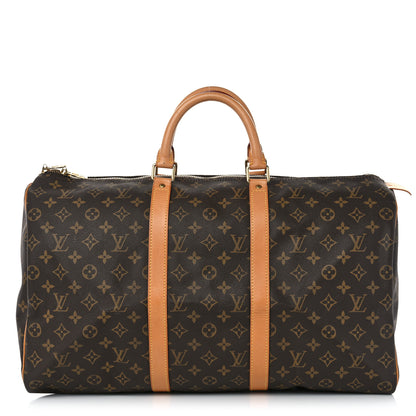 Louis Vuitton Monogram Keepall 50 1 of 12