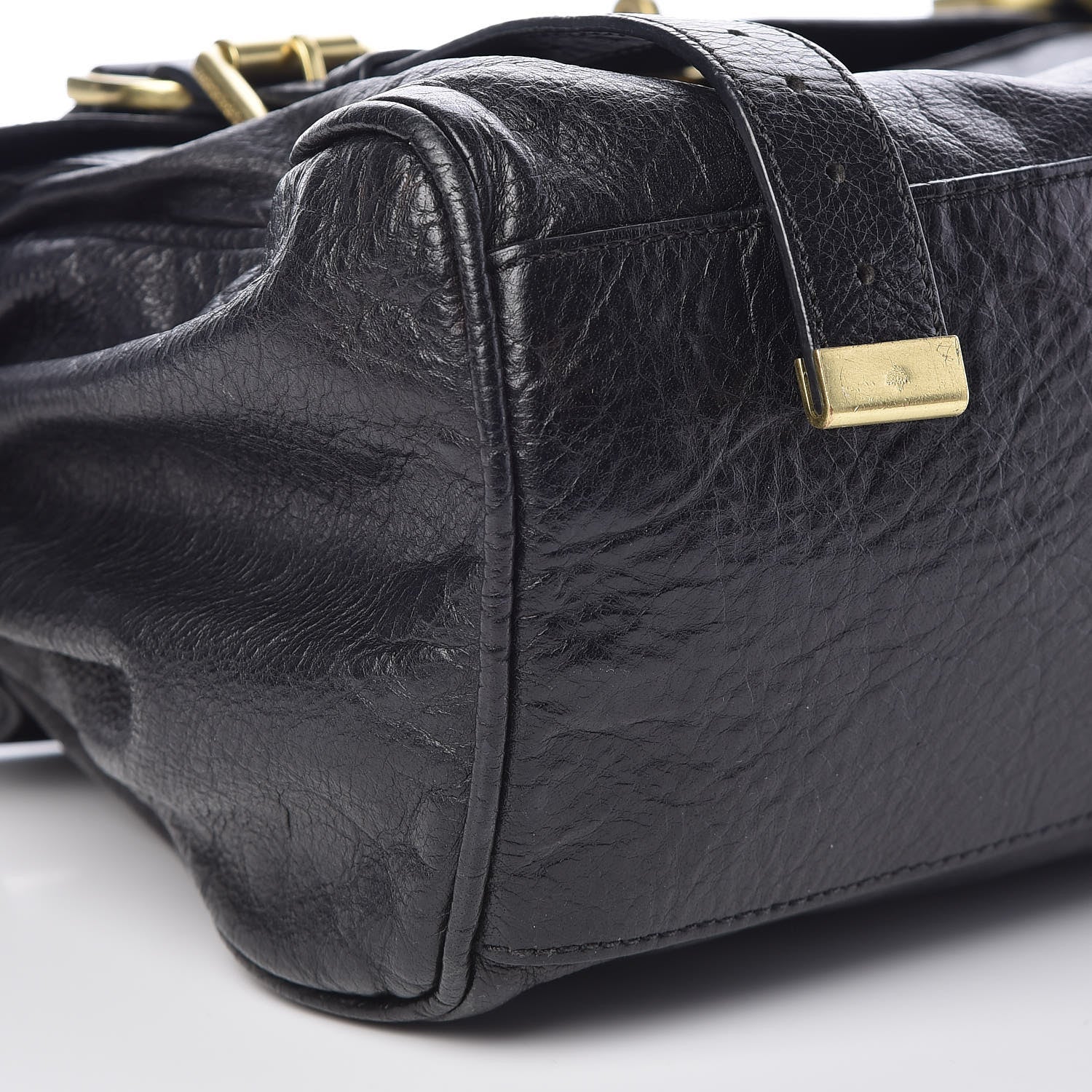 Mulberry Soft Buffalo Medium Alexa Black 8 of 9