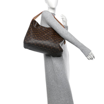 Louis Vuitton Monogram Slouchy MM 2 of 9