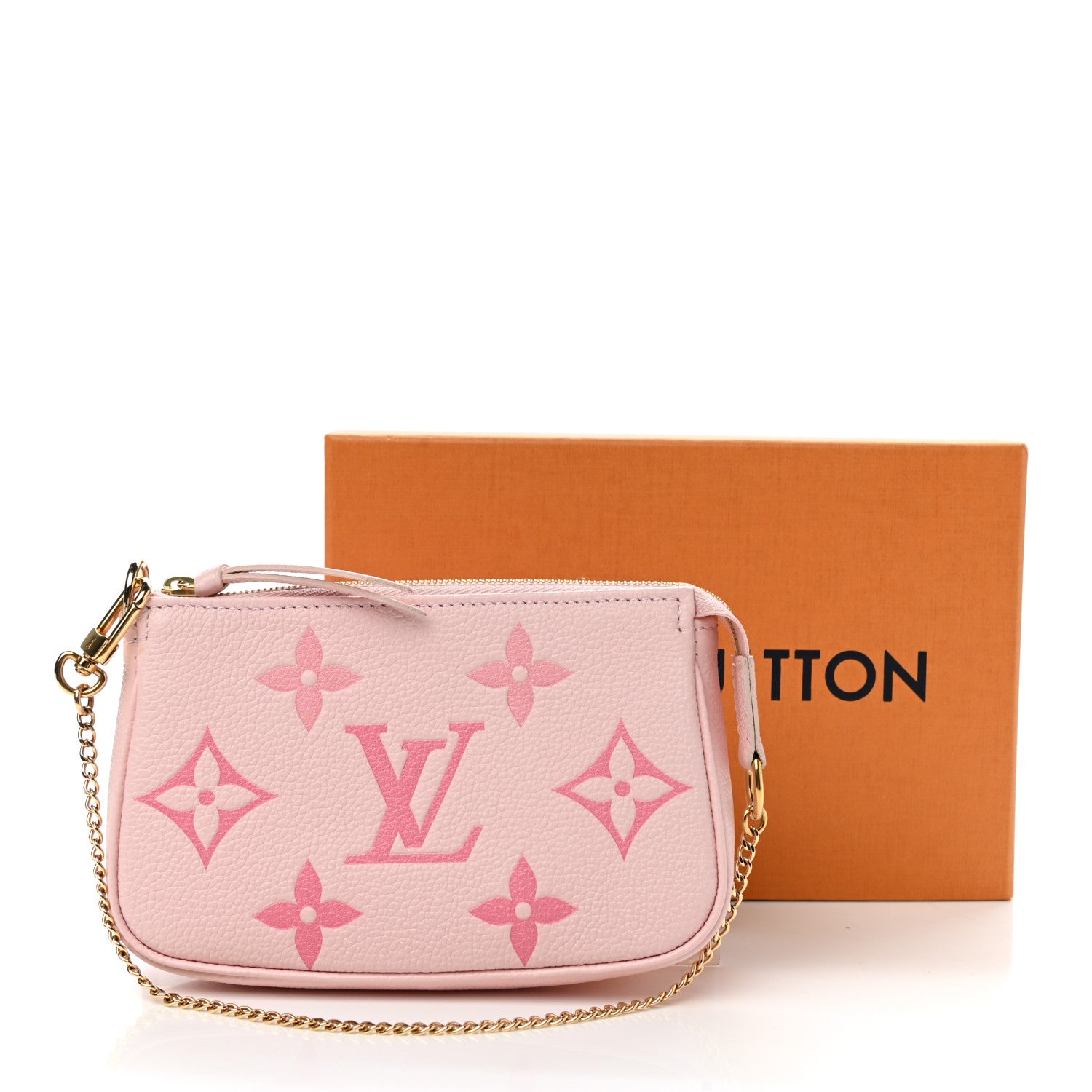 Louis Vuitton Empreinte Monogram Giant By The Pool Mini Pochette Accessories Bouton De Rose 10 of 10