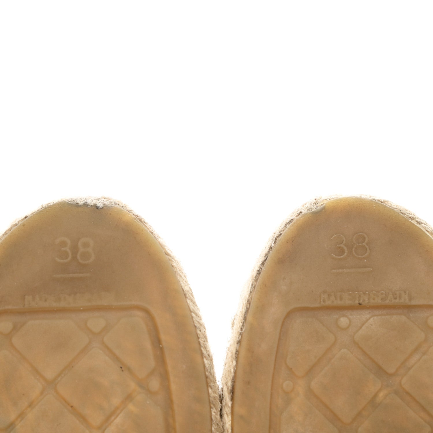Chanel Lambskin CC Espadrilles 38 Black 9 of 13
