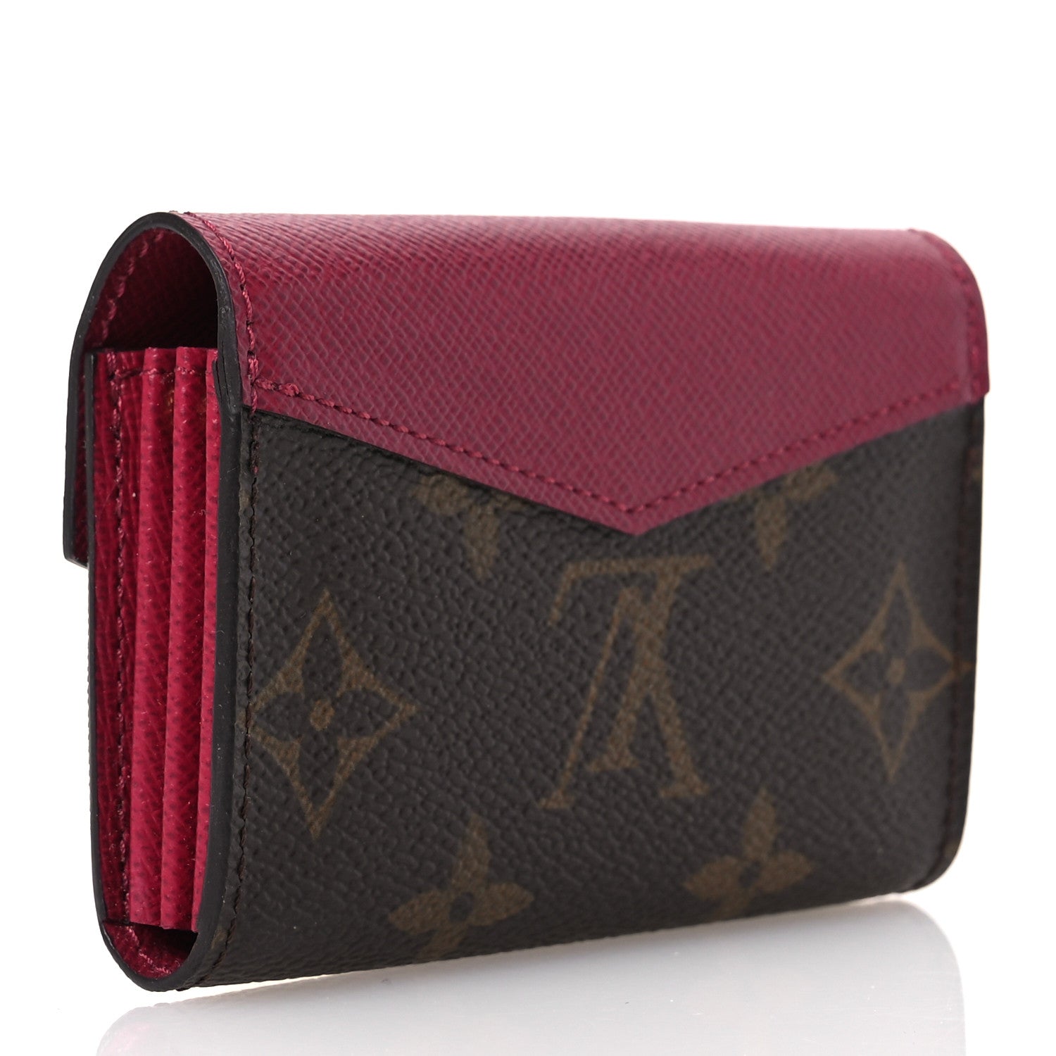 Louis Vuitton Monogram Sarah Multicartes Fuchsia 3 of 9