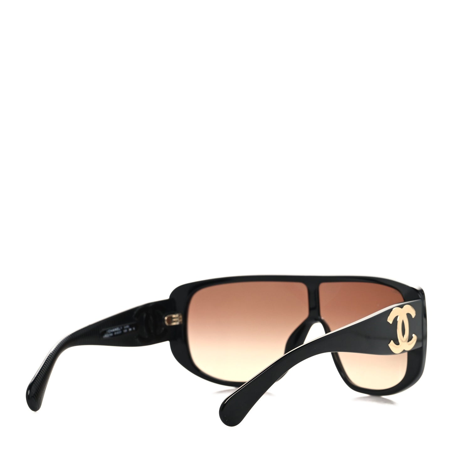 Acetate Shield Sunglasses 5495 Black