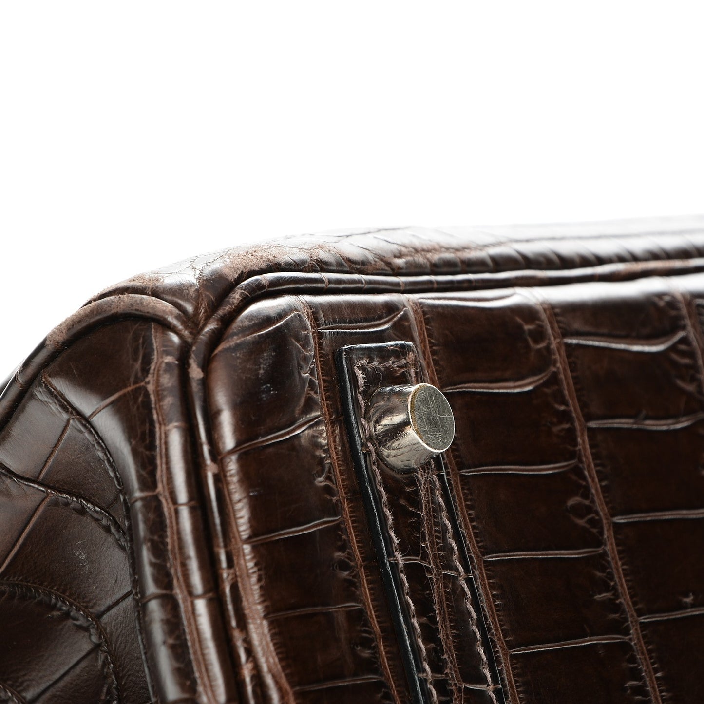Matte Niloticus Crocodile Birkin 30 Chocolate