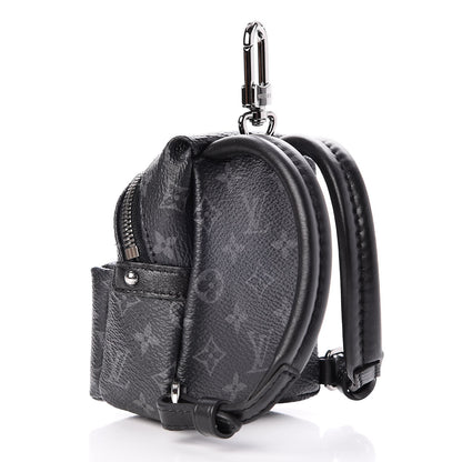 Louis Vuitton Monogram Eclipse Backpack Bag Charm 3 of 9