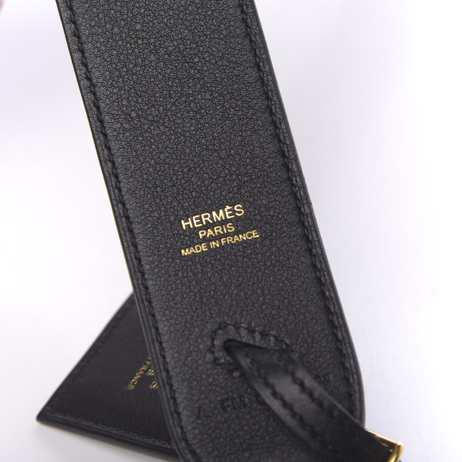 Hermes Swift 38mm Etiquette Shoulder Strap Black 3 of 6
