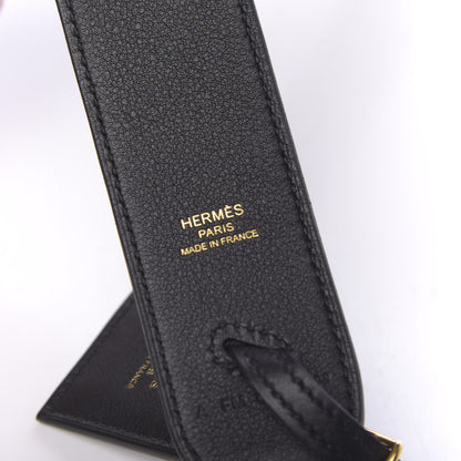 Hermes Swift 38mm Etiquette Shoulder Strap Black 3 of 6