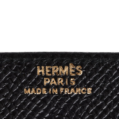 Hermes Courchevel Post It Notepad Holder GM Black 6 of 6