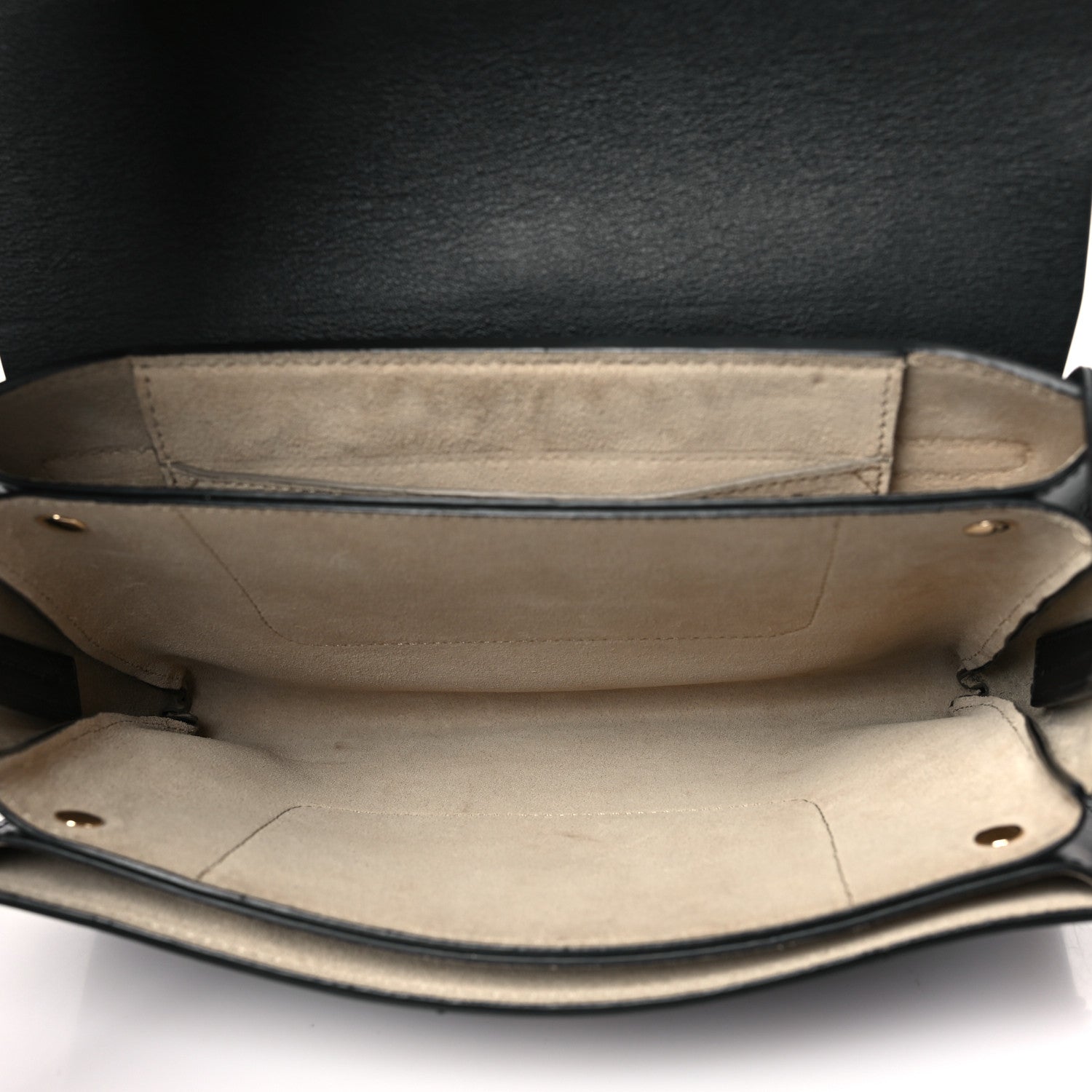 Chloe Suede Calfskin Small Faye Shoulder Bag Black 5 of 11