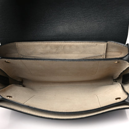 Chloe Suede Calfskin Small Faye Shoulder Bag Black 5 of 11