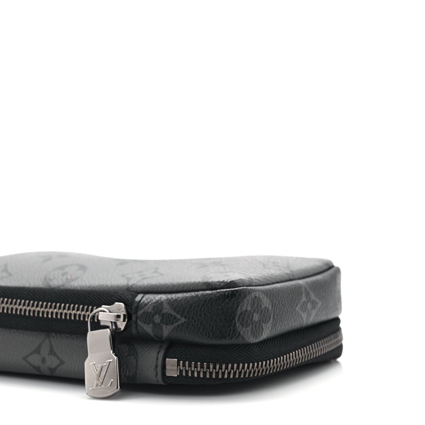 Monogram Eclipse Reverse Double Phone Pouch