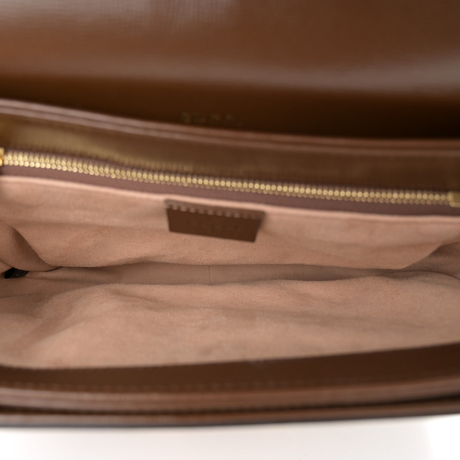 Gucci GG Supreme Monogram Horsebit 1955 Shoulder Bag Beige Brown Sugar 5 of 11