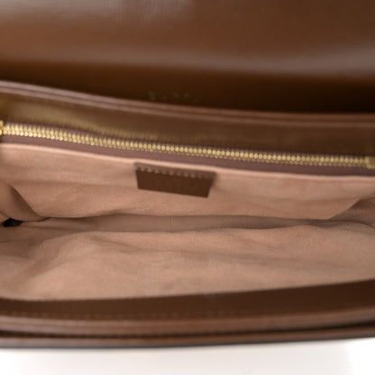 Gucci GG Supreme Monogram Horsebit 1955 Shoulder Bag Beige Brown Sugar 5 of 11