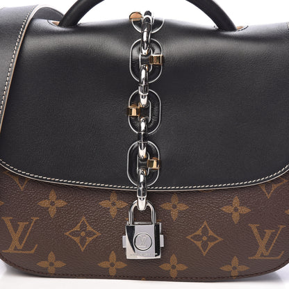Louis Vuitton Calfskin Monogram Chain It Bag PM Black 7 of 9