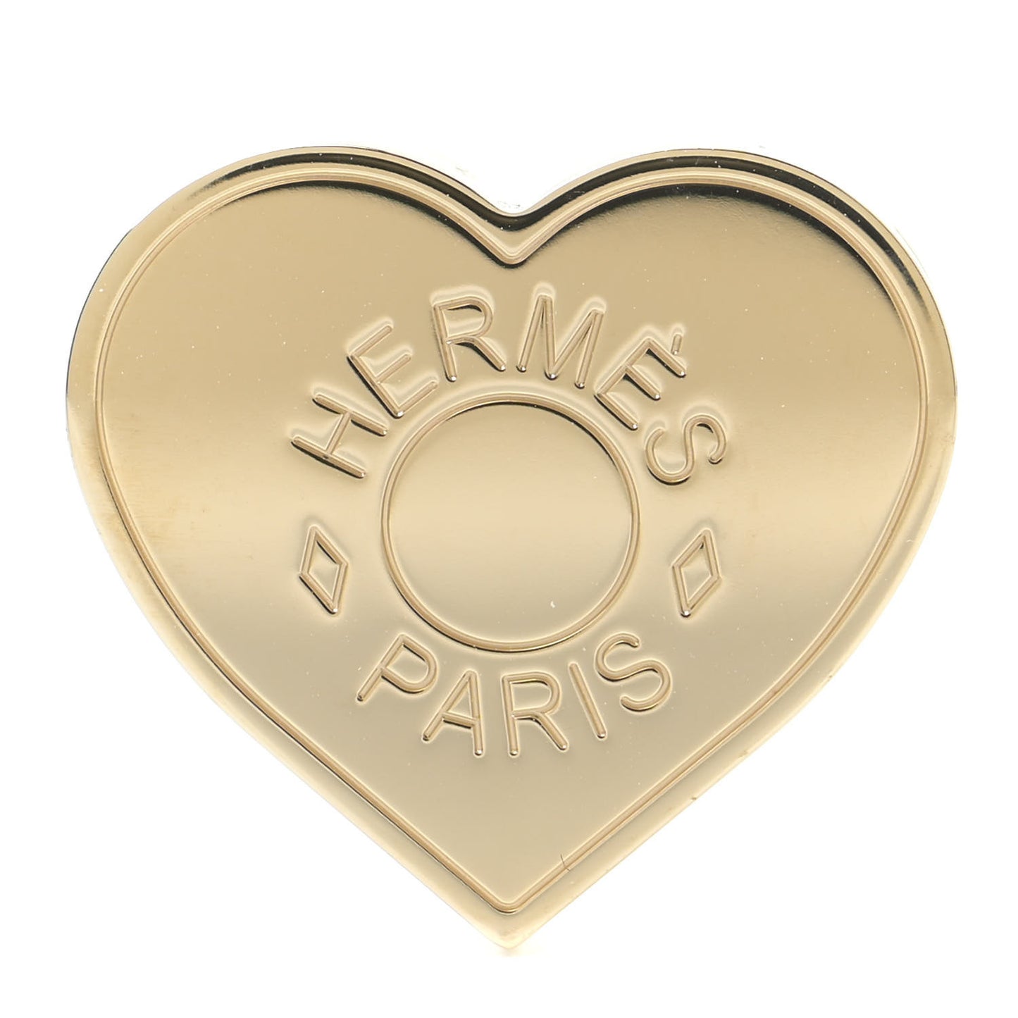 Permabrass Coeur Scarf Ring