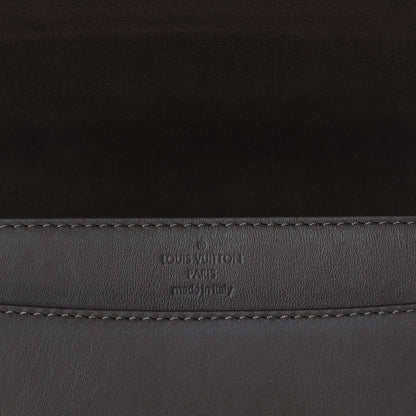 Louis Vuitton Calfskin Chain Louise GM Granit 7 of 10