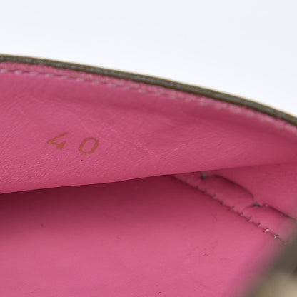 Valentino Garavani Grained Calfskin Rockstud Ankle Wrap Espadrille 15/85mm Wedges 40 Oasis 10 of 12