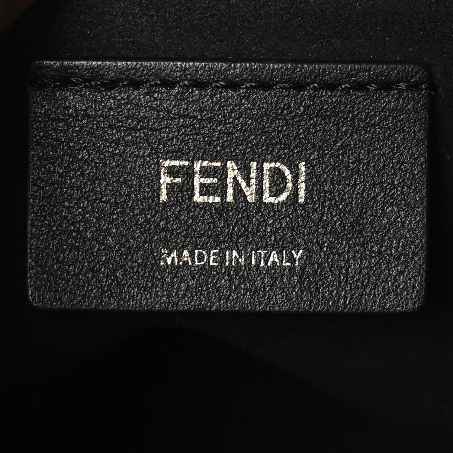 Fendi Kuban Canvas Vitello King F is Fendi FF Embroidered Mini Mon Tresor Bucket Bag Multicolor Cuoio 6 of 10
