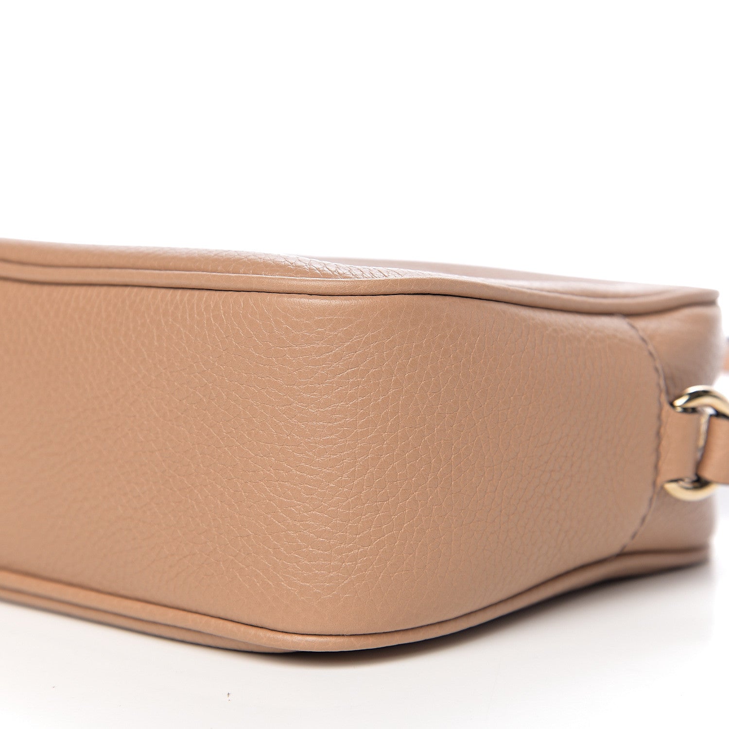 Gucci Pebbled Calfskin Small Soho Disco Bag Rose Beige 9 of 9