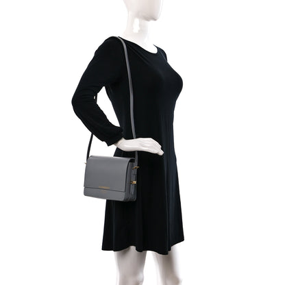 Burberry Smooth Calfskin Small Grace Bag Grey 2 of 10
