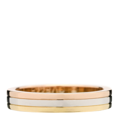 Cartier 18K Pink White Yellow Gold 3.5mm Vendome Louis Cartier Wedding Band Ring 50 5.25 1 of 4