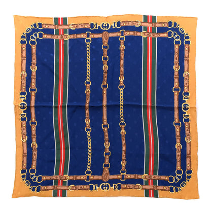 Gucci Silk Chain Square Scarf Multicolor 1 of 4