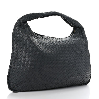 Bottega Veneta Nappa Intrecciato Large Veneta Hobo Grey 3 of 9