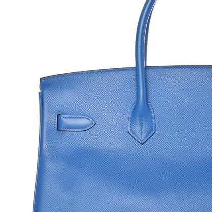 Hermes Epsom Birkin 35 Mykonos 9 of 30