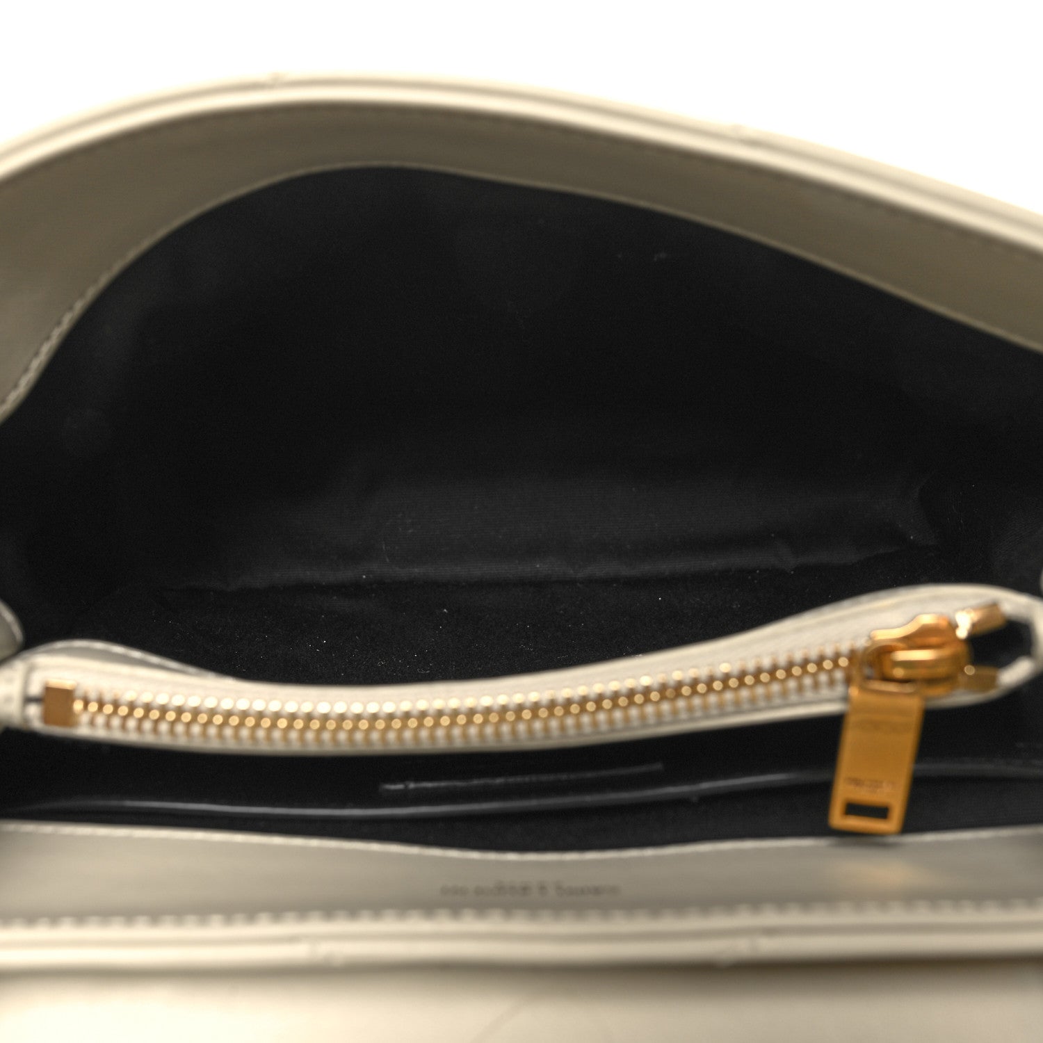 Saint Laurent Calfskin Y Quilted Monogram Small Loulou Chain Satchel Blanc Vintage 5 of 11