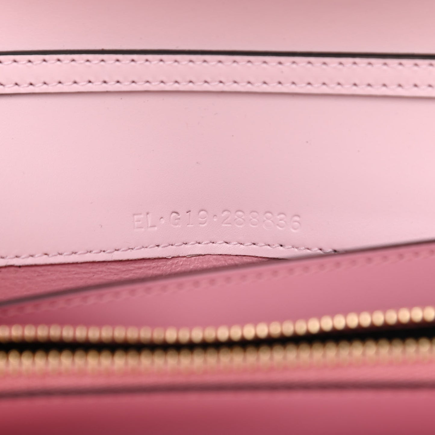 Calfskin Serpenti Forever Chain Wallet Flamingo Topaz