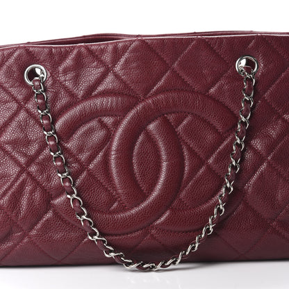 Chanel Caviar Quilted Timeless CC Tote Dark Red 17 of 17