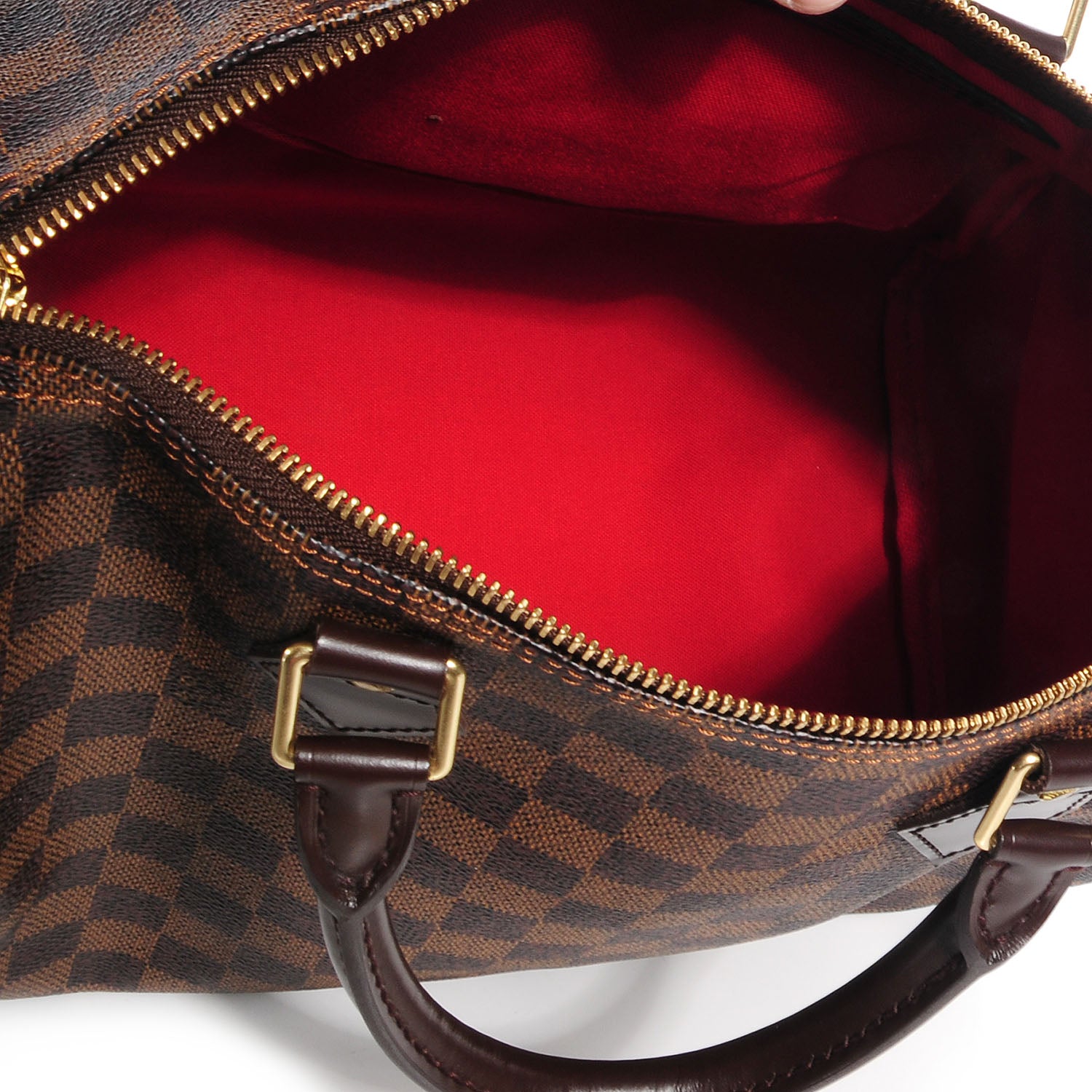 Louis Vuitton Damier Ebene Speedy 30 5 of 7