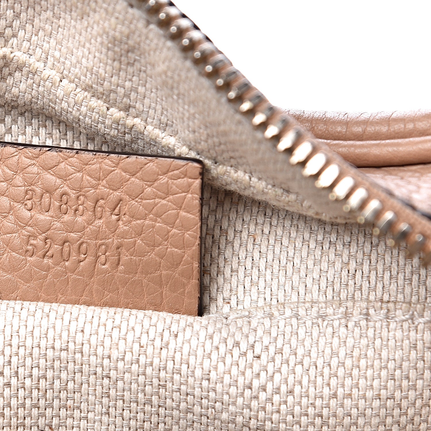 Gucci Pebbled Calfskin Small Soho Disco Bag Camelia 6 of 15