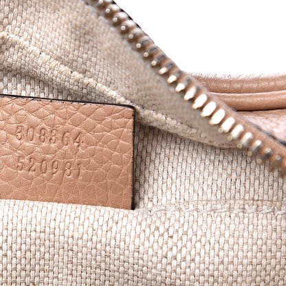 Gucci Pebbled Calfskin Small Soho Disco Bag Camelia 6 of 15