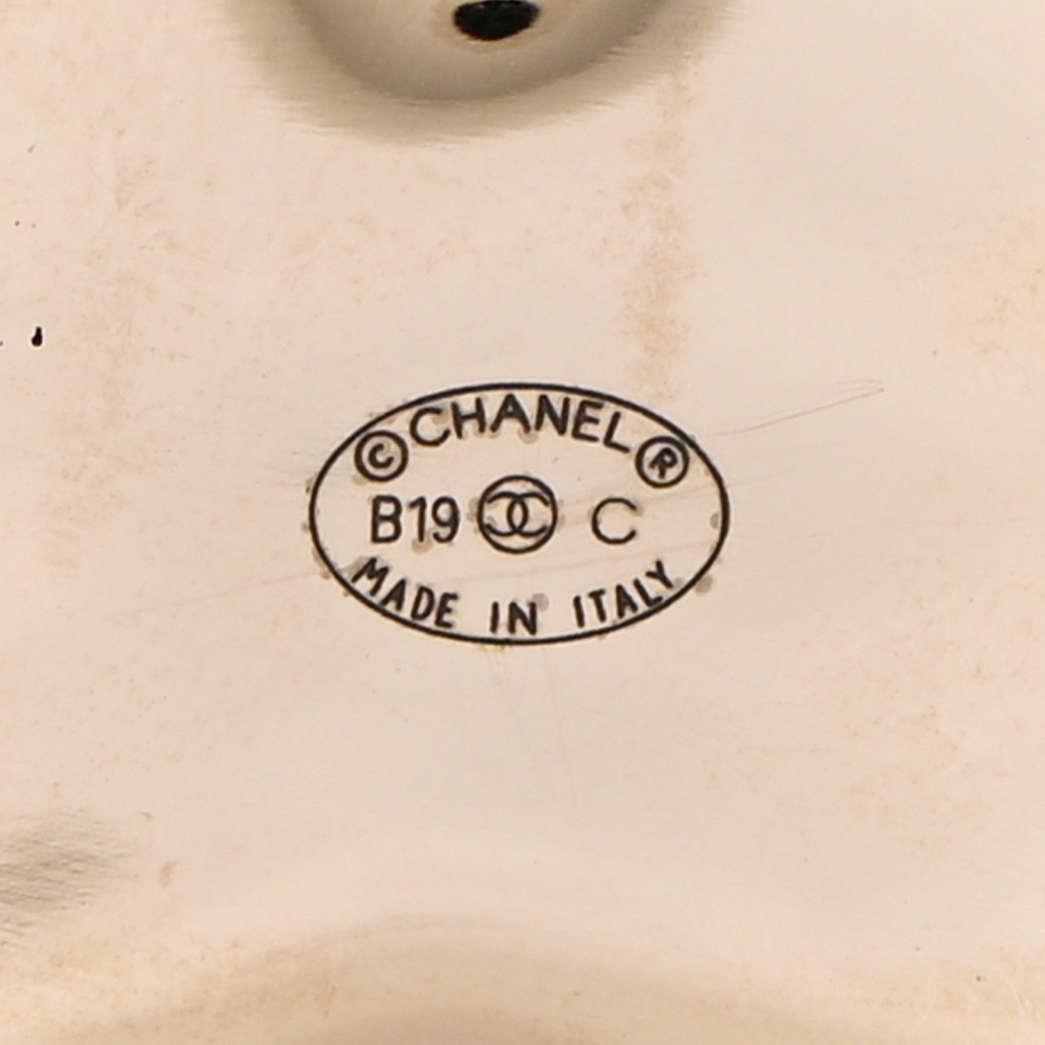 Chanel Crystal CC Brooch Gold Pink 3 of 4